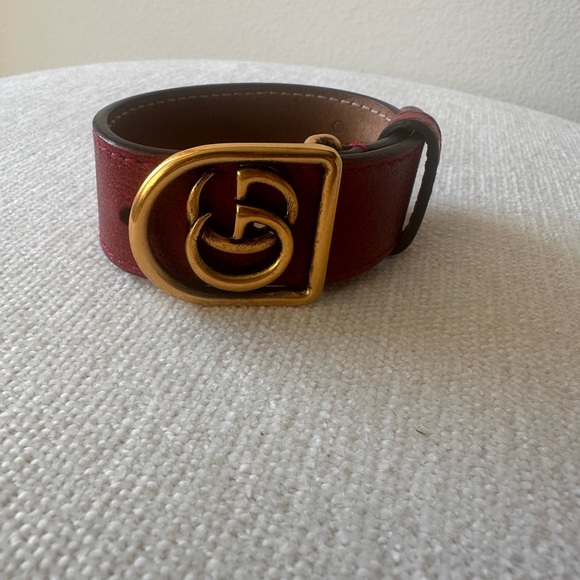 Gucci Jewelry - Red Gucci cuff bracelet
